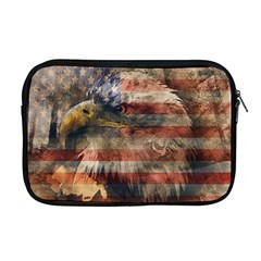 Vintage Eagle  Apple Macbook Pro 17  Zipper Case by Valentinaart