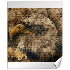 Vintage Eagle  Canvas 16  X 20   by Valentinaart