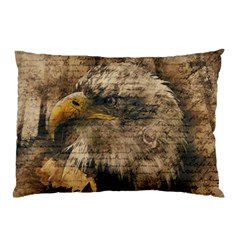 Vintage Eagle  Pillow Case by Valentinaart