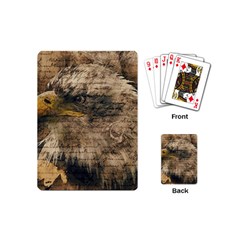 Vintage Eagle  Playing Cards (mini)  by Valentinaart