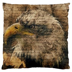 Vintage Eagle  Standard Flano Cushion Case (two Sides) by Valentinaart