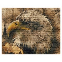 Vintage Eagle  Double Sided Flano Blanket (medium) 