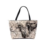 Vintage owl Shoulder Handbags Back