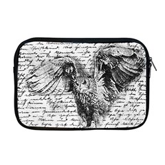 Vintage Owl Apple Macbook Pro 17  Zipper Case