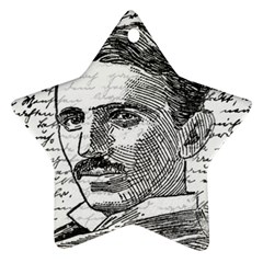 Nikola Tesla Ornament (star) by Valentinaart