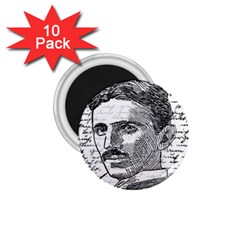 Nikola Tesla 1 75  Magnets (10 Pack)  by Valentinaart