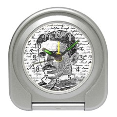 Nikola Tesla Travel Alarm Clocks by Valentinaart