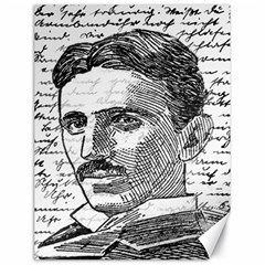 Nikola Tesla Canvas 18  X 24   by Valentinaart