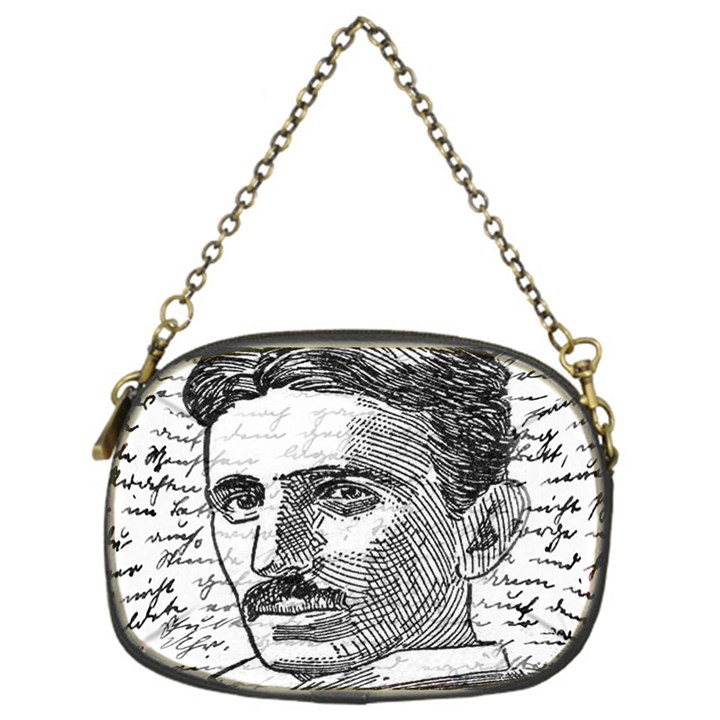 Nikola Tesla Chain Purses (One Side) 