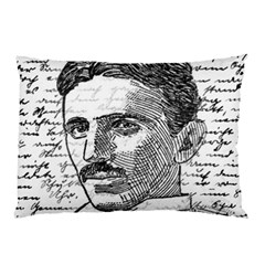 Nikola Tesla Pillow Case by Valentinaart