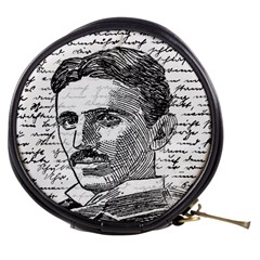 Nikola Tesla Mini Makeup Bags by Valentinaart