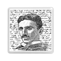 Nikola Tesla Memory Card Reader (square)  by Valentinaart