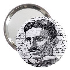 Nikola Tesla 3  Handbag Mirrors by Valentinaart