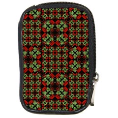 Asian Ornate Patchwork Pattern Compact Camera Cases by dflcprints