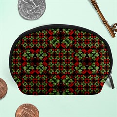 Asian Ornate Patchwork Pattern Accessory Pouches (large)  by dflcprints