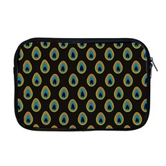 Peacock Inspired Background Apple Macbook Pro 17  Zipper Case