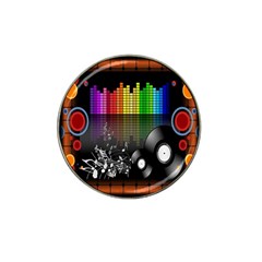 Music Pattern Hat Clip Ball Marker by Simbadda