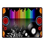 Music Pattern Fleece Blanket (Small) 50 x40  Blanket Front