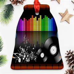 Music Pattern Ornament (bell) by Simbadda