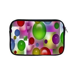 Colorful Bubbles Squares Background Apple Macbook Pro 13  Zipper Case