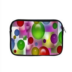 Colorful Bubbles Squares Background Apple Macbook Pro 15  Zipper Case