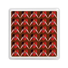 Peacocks Bird Pattern Memory Card Reader (square)  by Simbadda