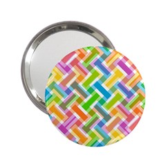 Abstract Pattern Colorful Wallpaper 2 25  Handbag Mirrors by Simbadda