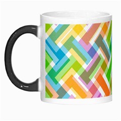 Abstract Pattern Colorful Wallpaper Morph Mugs by Simbadda