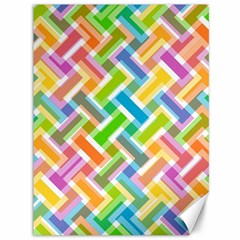 Abstract Pattern Colorful Wallpaper Canvas 36  X 48   by Simbadda