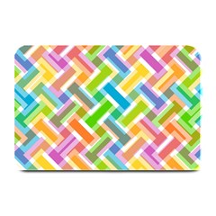 Abstract Pattern Colorful Wallpaper Plate Mats by Simbadda