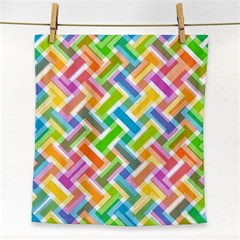 Abstract Pattern Colorful Wallpaper Face Towel by Simbadda