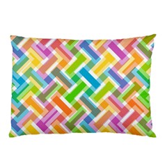 Abstract Pattern Colorful Wallpaper Pillow Case by Simbadda