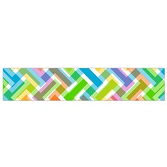 Abstract Pattern Colorful Wallpaper Flano Scarf (small)