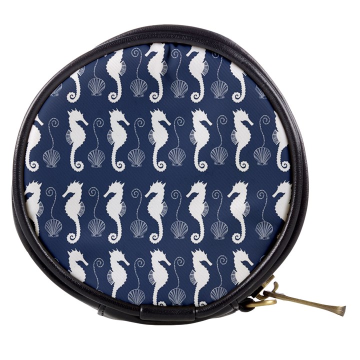 Seahorse And Shell Pattern Mini Makeup Bags