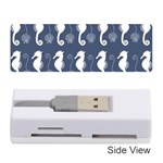 Seahorse And Shell Pattern Memory Card Reader (Stick)  Front