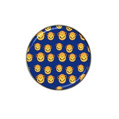 Monkeys Seamless Pattern Hat Clip Ball Marker (4 Pack) by Simbadda