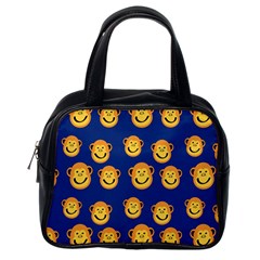 Monkeys Seamless Pattern Classic Handbags (one Side) by Simbadda