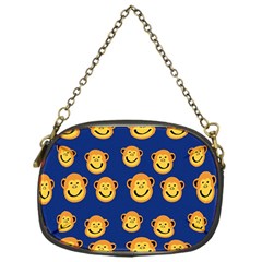 Monkeys Seamless Pattern Chain Purses (one Side)  by Simbadda