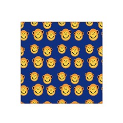 Monkeys Seamless Pattern Satin Bandana Scarf by Simbadda