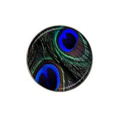 Peacock Feather Hat Clip Ball Marker (4 Pack) by Simbadda