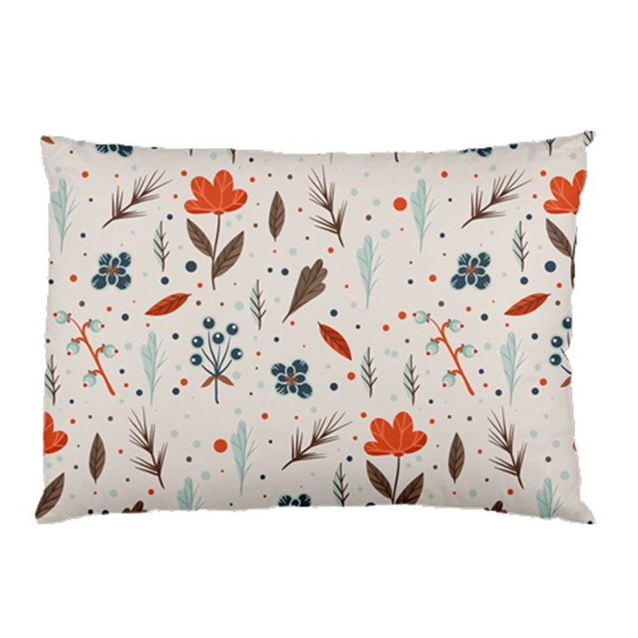 Seamless Floral Patterns  Pillow Case (Two Sides)