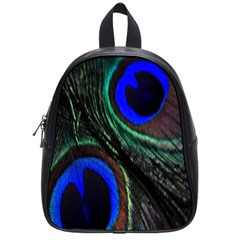 Peacock Feather School Bags (small)  by Simbadda