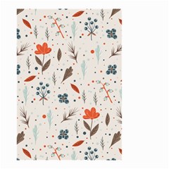 Seamless Floral Patterns  Small Garden Flag (two Sides) by TastefulDesigns