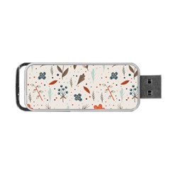 Seamless Floral Patterns  Portable Usb Flash (one Side) by TastefulDesigns