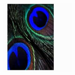 Peacock Feather Large Garden Flag (two Sides) by Simbadda