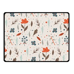 Seamless Floral Patterns  Double Sided Fleece Blanket (small)  by TastefulDesigns