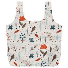 Seamless Floral Patterns  Full Print Recycle Bags (l)  by TastefulDesigns