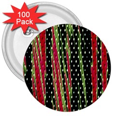 Alien Animal Skin Pattern 3  Buttons (100 Pack)  by Simbadda