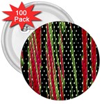 Alien Animal Skin Pattern 3  Buttons (100 pack)  Front