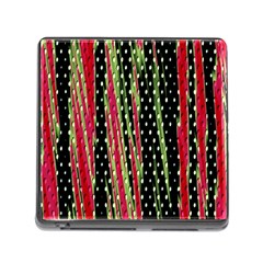 Alien Animal Skin Pattern Memory Card Reader (square) by Simbadda